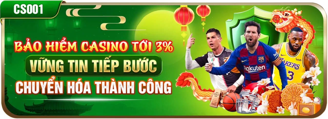 Banner chính thức số đỏ casino 2026 với ưu đãi đăng nhập tặng 188k