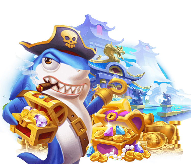 Giao diện game bắn cá đổi thưởng tại TOT88 với nhiều loại cá và vũ khí